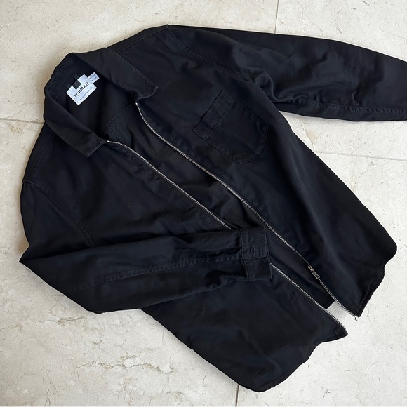 Topman Other - Topman - Black zipper shirt - Small